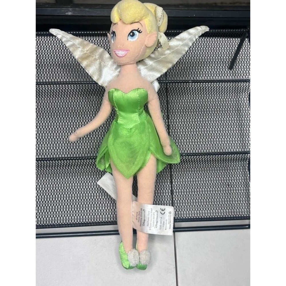 Disney Store Tinker Bell Plush Doll 11in